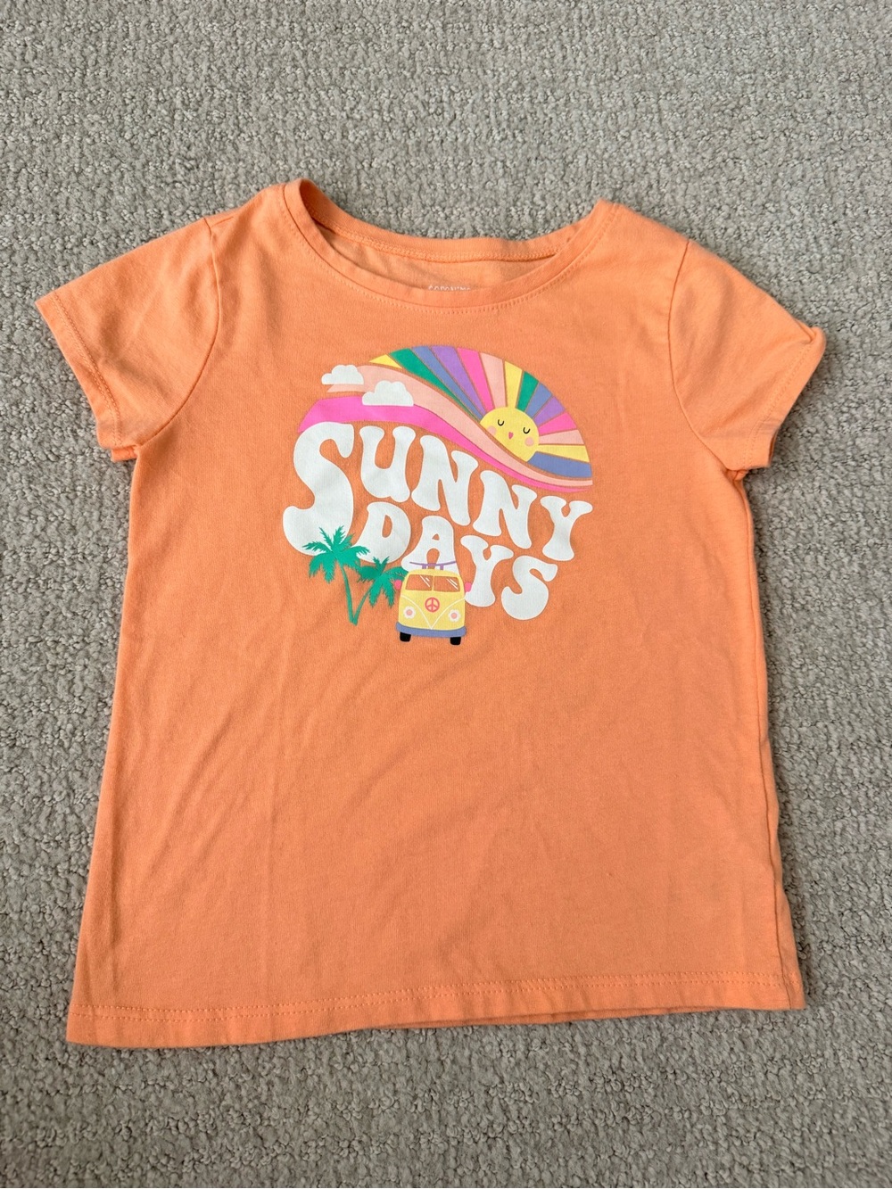 Garanimals Orange 'Sunny Days' Graphic Tee